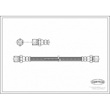 19032487 CORTECO Тормозной шланг