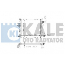 197100 KALE OTO RADYATOR Радиатор, охлаждение двигателя