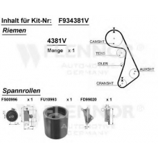 F924357V FLENNOR Комплект ремня грм