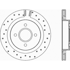 BDRS1178.25 OPEN PARTS Тормозной диск