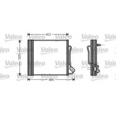 817801 VALEO Конденсатор, кондиционер