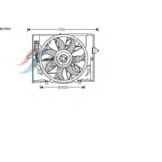 BW7504 AVA Вентилятор, охлаждение двигателя