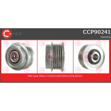 CCP90241 CASCO Ременный шкив, генератор