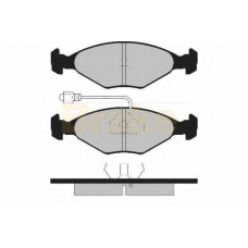 PA315 BRAKE ENGINEERING Комплект тормозных колодок, дисковый тормоз