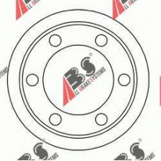 2406-S ABS Тормозной барабан