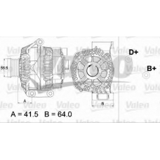 437473 VALEO Генератор