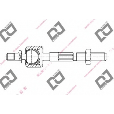 DR1036 DJ PARTS Осевой шарнир, рулевая тяга