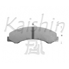 FK4053 KAISHIN Комплект тормозных колодок, дисковый тормоз