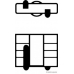 89901274 HERTH+BUSS Лампа накаливания, фонарь указателя поворота; ламп