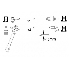 0 986 357 202 BOSCH Комплект проводов зажигания