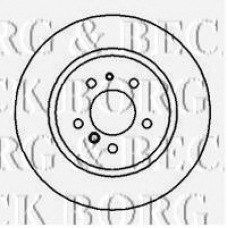 BBD5151 BORG & BECK Тормозной диск