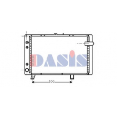 160430N AKS DASIS Радиатор, охлаждение двигателя