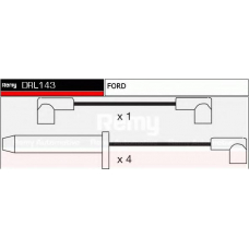 DRL143 DELCO REMY Комплект проводов зажигания