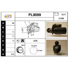 PL9099 SNRA Стартер