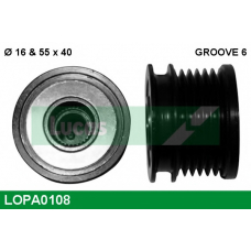 LOPA0108 TRW Механизм свободного хода генератора