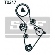 VKMA 01224 SKF Комплект ремня грм