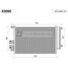 F4-43080 STANDARD Конденсатор, кондиционер