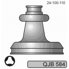 QJB584 QUINTON HAZELL Комплект пылника, приводной вал