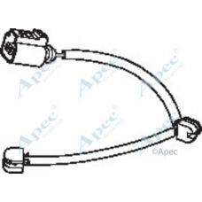 WIR5153 APEC Указатель износа, накладка тормозной колодки