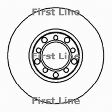 FBD202 FIRST LINE Тормозной диск