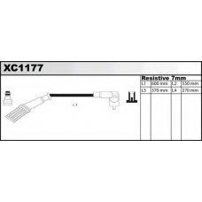 XC1177 QUINTON HAZELL Ккомплект проводов зажигания