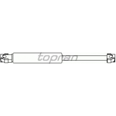 501 287 TOPRAN Газовая пружина, крышка багажник