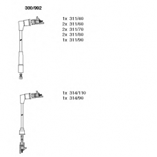 300/992 BREMI Комплект проводов зажигания
