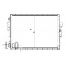 054-016-0033 LORO Конденсатор, кондиционер