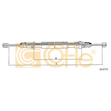 10.6773 COFLE Трос, стояночная тормозная система