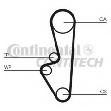 CT548 CONTITECH Ремень ГРМ