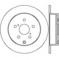 562431BC BENDIX Тормозной диск