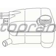 302 294 TOPRAN Компенсационный бак, охлаждающая жидкость