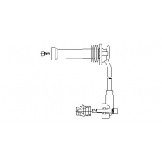 813/40 BREMI Провод зажигания