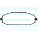 BP-6538 KAVO PARTS Комплект тормозных колодок, дисковый тормоз