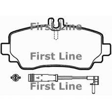 FBP3381 FIRST LINE Комплект тормозных колодок, дисковый тормоз