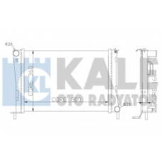 349600 KALE OTO RADYATOR Радиатор, охлаждение двигателя