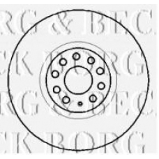 BBD5755S BORG & BECK Тормозной диск
