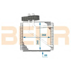 7402535 BEHR Evaporator