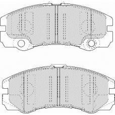 FD6986N NECTO Комплект тормозных колодок, дисковый тормоз