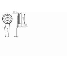 TKR 9124 TIMKEN Натяжной ролик, ремень грм