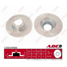 C3G029ABE ABE Тормозной диск