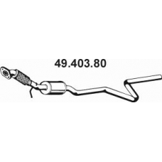 49.403.80 EBERSPACHER Средний глушитель выхлопных газов