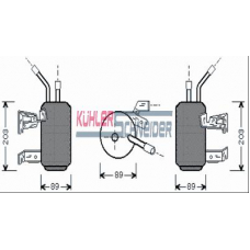 8928901 KUHLER SCHNEIDER Осушитель, кондиционер