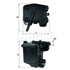 KL 431D KNECHT Топливный фильтр