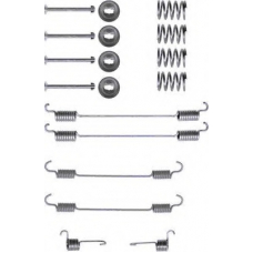 8DZ 355 200-381 HELLA Комплектующие, тормозная колодка