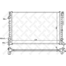 10-26188-SX STELLOX Радиатор, охлаждение двигателя