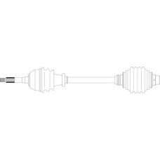 RE3013 General Ricambi Приводной вал