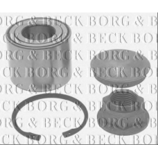 BWK1140 BORG & BECK Комплект подшипника ступицы колеса