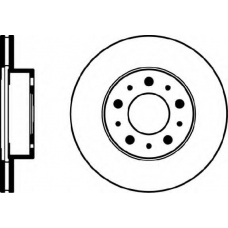 54015 PAGID Тормозной диск