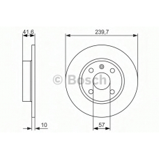 0 986 479 903 BOSCH Тормозной диск